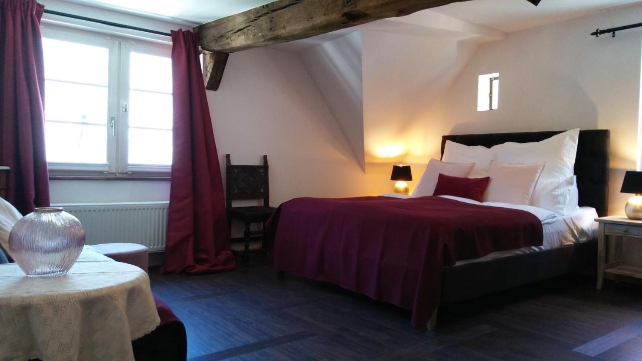 Manoir -1654- Historisch Schlafen In Monschaus Altstadt מראה חיצוני תמונה