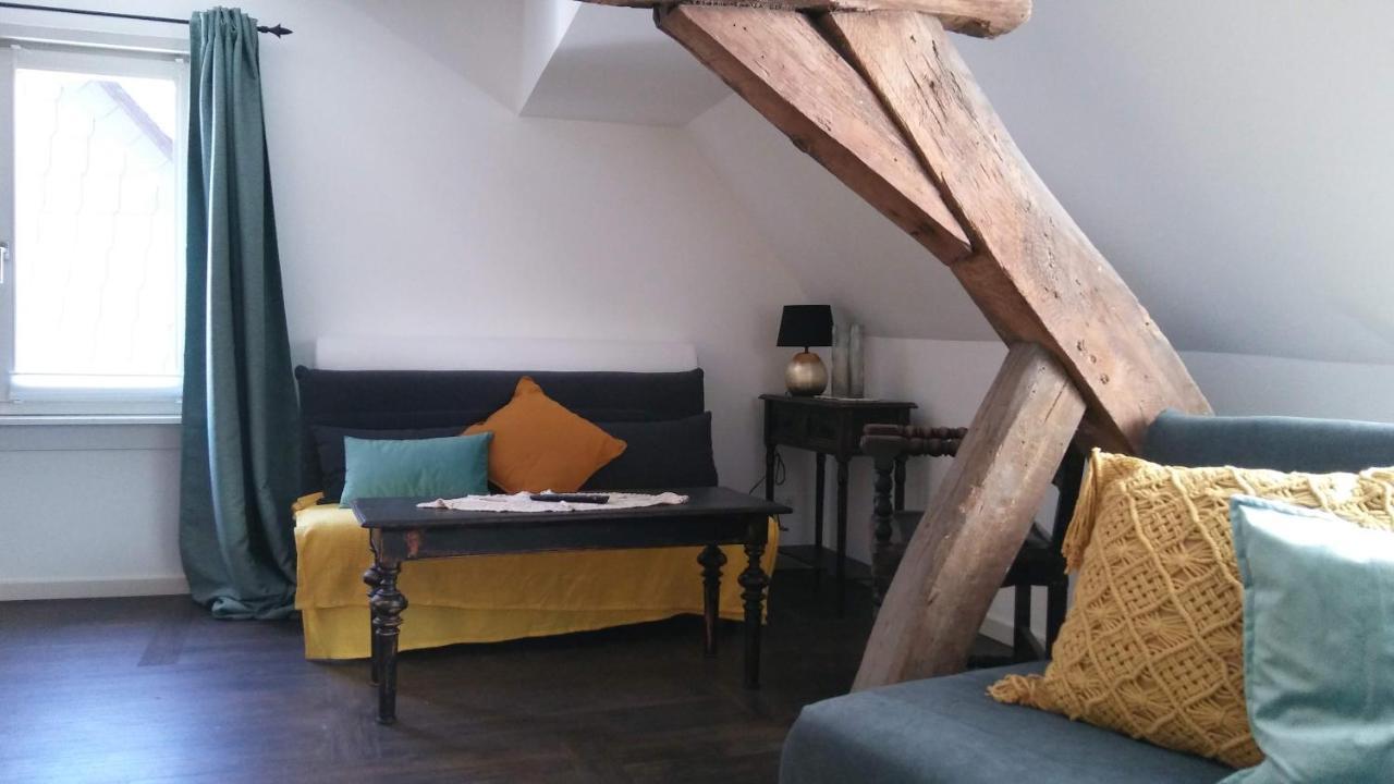 Manoir -1654- Historisch Schlafen In Monschaus Altstadt מראה חיצוני תמונה